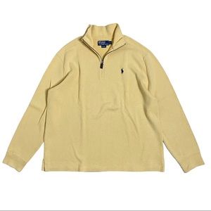 Polo Ralph Lauren Half Zip Pullover Yellow